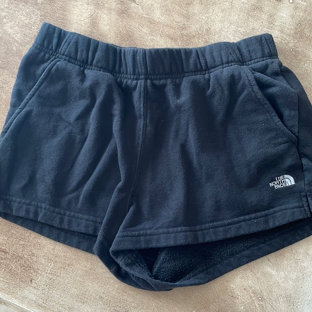 North Face black shorts